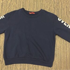 Lightweight, Breathable Dark Blue Sweater